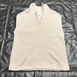 H&M Cream Cowl Neck Sweater Dress